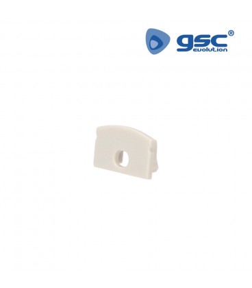 Recambio tapa con agujero para tira LED
