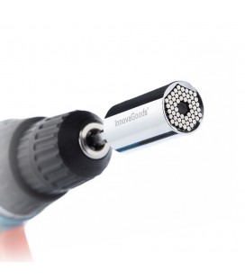LLAVE DE VASO UNIVERSAL CON ACCESORIOS