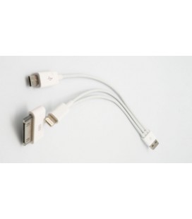 USB a Lightning+microUSB+ iPhone/sam 30)