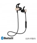 Auric.Stereo Bluetooth Deportivos Dorado