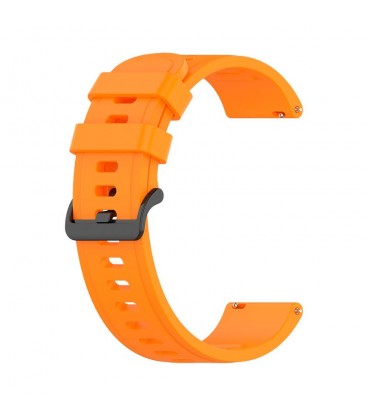 Correa Universal 22mm Goma Naranja