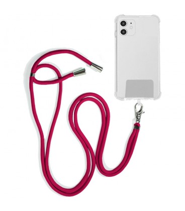 Cordón Colgante con Tarjeta Fucsia