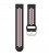Correa Universal 20mm Goma Negro-Rosa