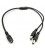 Cable alimentación 1x2, 5.5x2.1mm