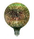 GLOBO G125 LED 3D VERDE 4W CALIDA
