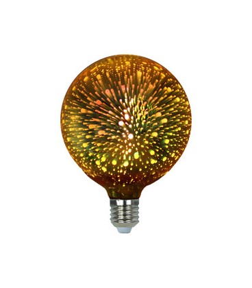 GLOBO G125 LED 3D GOLD 4W CALIDA