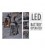CUADRO CON LED 15x20cm