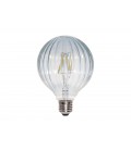 GLOBO G95 FIL. CLARA 6W CALIDA