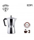 CAFETERA DE ALUMINIO - 3 TAZAS
