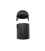 PORT. CLIP ROSCADO E14 NEGRO + CAPUCHON