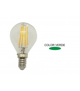 ESFERICA LED VERDE 1,5W E14