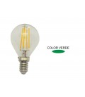 ESFERICA LED VERDE 1,5W E14