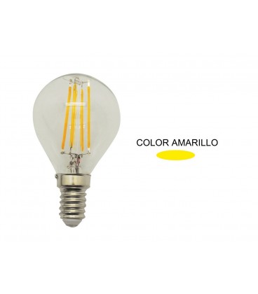 ESFERICA LED AMARILLA 1,5W E14
