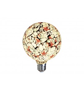 GLOBO LED TIFFANY BLANCA 4W E27 FILAMENT
