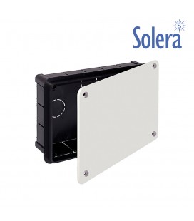 CAJA CUADRADA 200X130X60MM CON TORNILLOS