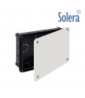 CAJA CUADRADA 200X130X60MM CON TORNILLOS