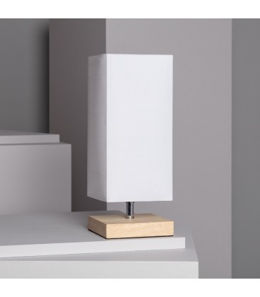 LAMPARA DE MESA HA BLANCA