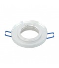 EMPOTRABLE CRISTAL 1XGU10 REDONDO TRANS