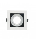 EMPOTRABLE ORIENT. 1XGU10 CUADRADO BL/N