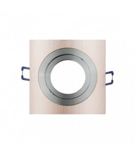 EMPOTRABLE ORIENT. 1XGU10 CUADRADO CH/CR