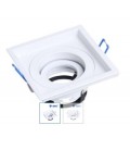 ARO EMPOTRABLE BASCULANTE CUADRADO BLANC