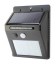 Mini aplique solar LED recargable