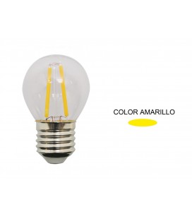 ESFERICA LED AMARILLA 1,5W E27