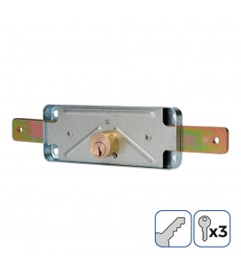 CERRADURA PERSIANA 154MM 3 LLAVES INCLUI