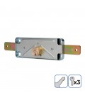 CERRADURA PERSIANA 154MM 3 LLAVES INCLUI