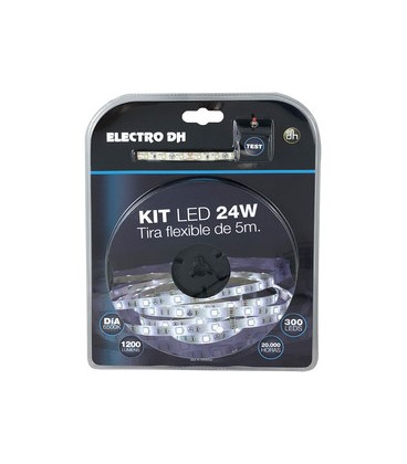 Kit tira de LED L. Calida flexible 5m. I