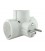 Clavilla Tres Deriv.Schuko 16A