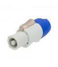 Conector de corriente hembra de 3 polos