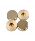 PACK 4U EMBELLECEDOR LATON ROSCADO 12