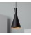 LAMPARA COLGANTE MOD. LENN NEGRO