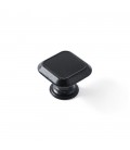 4 POMOS METÁLICOS PARA MUEBLE NEGRO MATE