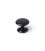 4 POMOS REDONDOS PARA MUEBLE NEGRO