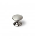 4 POMOS REDONDOS PARA MUEBLE NIQUEL SAT