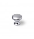 4 POMOS REDONDOS PARA MUEBLE CROMO MATE