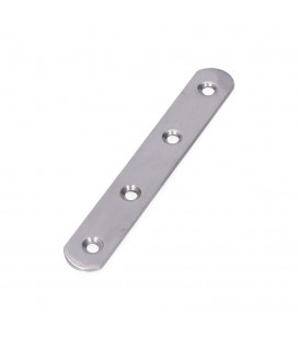 PLACA ACERO INOX 120x19x2mm