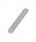 PLACA ACERO INOX 120x19x2mm