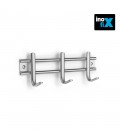 COLGADOR ACERO INOX 3 GANCHOS 