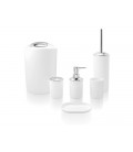 SET 6 PIEZAS ABS BLANCO/CROMO