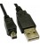USB A 4P MACHO - MINI USB 8P. MACHO, 2m,