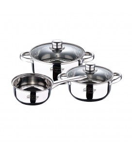 BATERIA 3 uds. ACERO INOX IND CASSEL