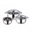 BATERIA 3 uds. ACERO INOX IND CASSEL