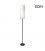 E27 LAMPARA DE PIE VINTAGE BASE MARMOL