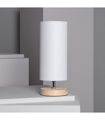 LAMPARA DE MESA MOD. ROU BLANCO