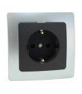 BASE SCHUKO EMPOTRABLE PL/GRIS DH
