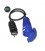 BASE CETAC+CABLE 0.3M+CLAVIJA 10/16A
