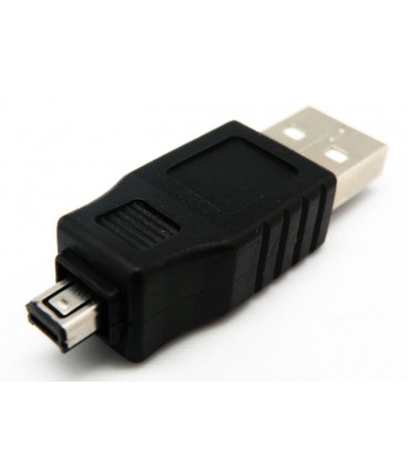 USB A MACHO - 4P. MINI USB A MACHO